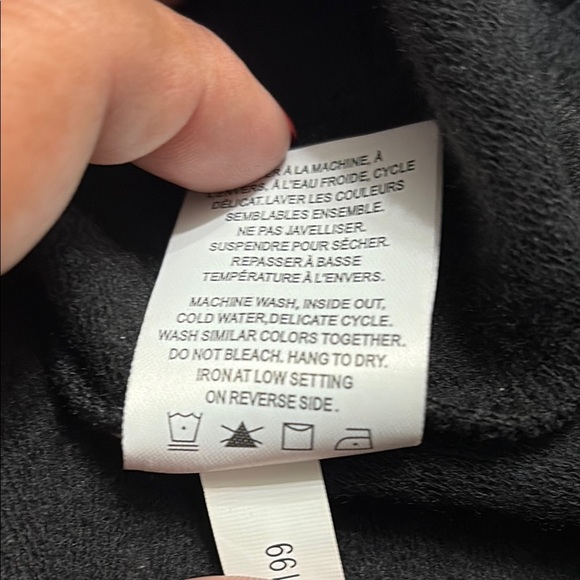 Hyba Black women’s Sweater, size large - crew neck - Picture 10 of 10